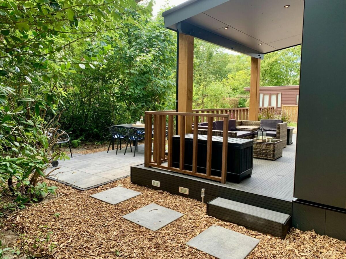 Holiday house Modern chalet with terrace, veranda - Outdoor photo 5