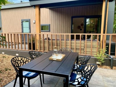 Holiday house Modern chalet with terrace, veranda - Outdoor photo 11