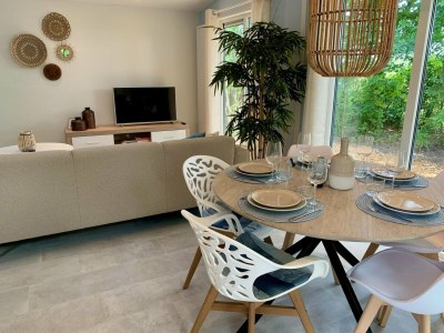 Holiday house Modern chalet with terrace, veranda - Features photo 15