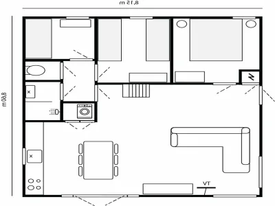 Holiday house Renovated bungalow with garden for families - Outdoor photo 35