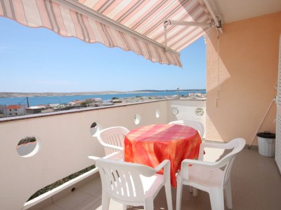 Apartment One bedroom apartment with terrace and sea view Kustići, Pag A-6287-a - Outdoor photo 19