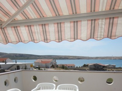 Apartment One bedroom apartment with terrace and sea view Kustići, Pag A-6287-b - Outdoor photo 25