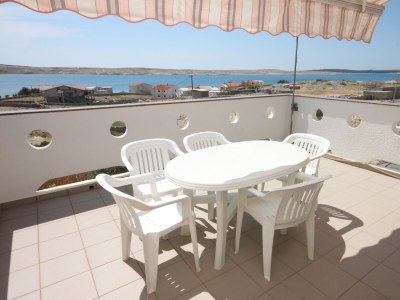 Apartment One bedroom apartment with terrace and sea view Kustići, Pag A-6287-b - Outdoor photo 30