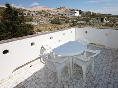 Apartment One bedroom apartment with terrace and sea view Kustići, Pag A-6287-c - Outdoor photo 22