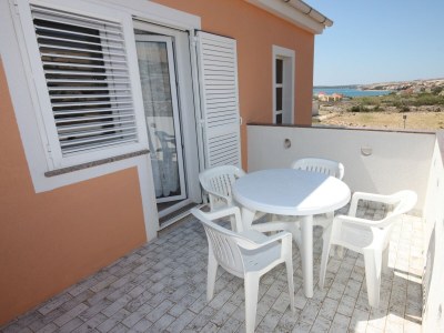 Apartment One bedroom apartment with terrace and sea view Kustići, Pag A-6287-c - Outdoor photo 26