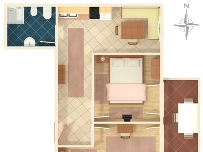 Apartment Two bedroom apartment with balcony Artatore, Lošinj A-2509-d - Outdoor photo 29