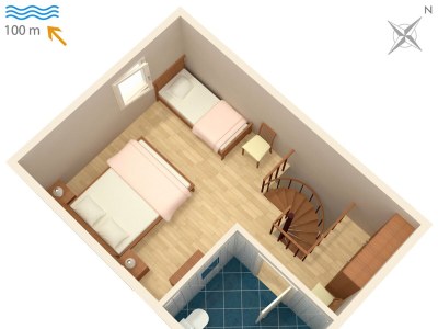 Apartment One bedroom apartment with terrace Artatore, Lošinj A-2509-e - Outdoor photo 23