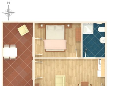 Apartment One bedroom apartment with terrace Novigrad A-2536-d - Outdoor photo 26