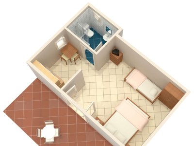 Apartment Studio flat with terrace Novigrad AS-2536-a - Outdoor photo 18