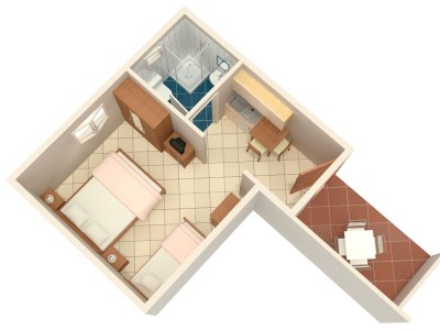 Apartment Studio flat with terrace Novigrad AS-2536-b - Outdoor photo 22