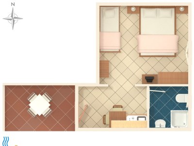 Apartment Studio flat with terrace Novigrad AS-2536-b - Outdoor photo 23