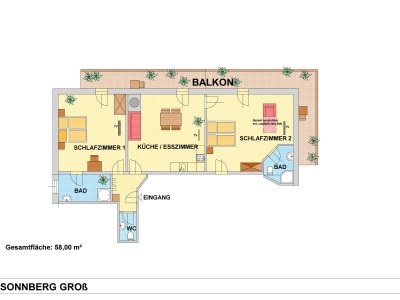 Holiday apartment Sonnberg Groß - Haus Hirschpoint - Document photo 38