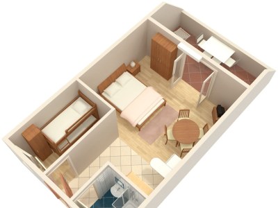 Apartment One bedroom apartment near beach Sumpetar, Omiš A-2808-b - Outdoor photo 6