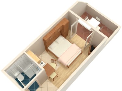 Apartment Studio flat near beach Sumpetar, Omiš AS-2808-a - Outdoor photo 16