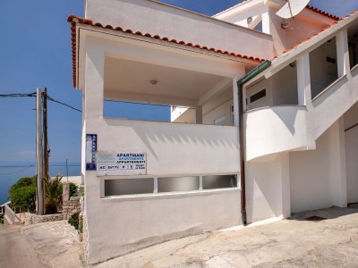 Apartment One bedroom apartment with terrace and sea view Drašnice, Makarska A-2581-a - Outdoor photo 6