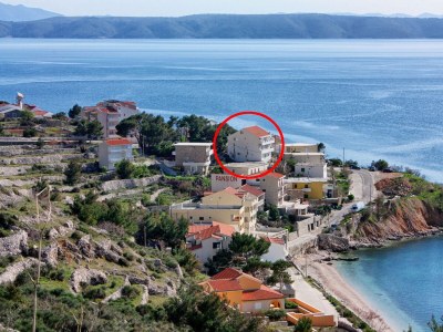 Apartment One bedroom apartment with terrace and sea view Drašnice, Makarska A-2581-a - Outdoor photo 7