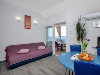 Apartment One bedroom apartment with terrace and sea view Drašnice, Makarska A-2581-a - Outdoor photo 16