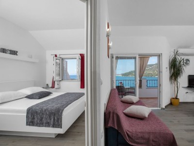 Apartment One bedroom apartment with terrace and sea view Drašnice, Makarska A-2581-a - Outdoor photo 22