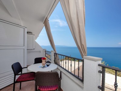 Apartment One bedroom apartment with terrace and sea view Drašnice, Makarska A-2581-a - Outdoor photo 27