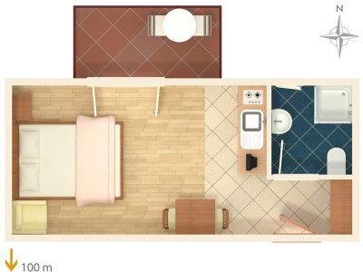 Apartment Studio flat with balcony Duće, Omiš AS-2821-b - Outdoor photo 17