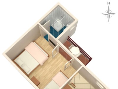 Apartment Studio flat with balcony Duće, Omiš AS-2821-c - Outdoor photo 17