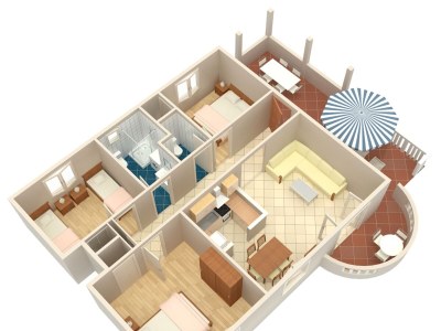 Apartment Three bedroom apartment with terrace and sea view Splitska, Brač A-2923-b - Outdoor photo 31