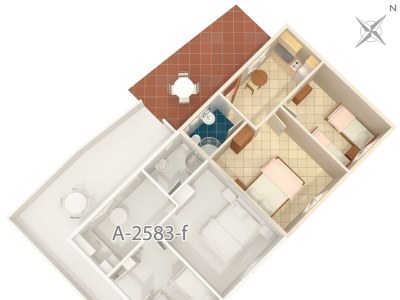 Apartment Two bedroom apartment near beach Cove Jedra, Hvar A-2583-e - Outdoor photo 13