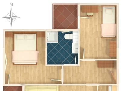 Apartment Two bedroom apartment with balcony and sea view Tučepi, Makarska A-3193-d - Outdoor photo 19