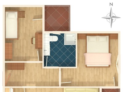 Apartment Two bedroom apartment with balcony and sea view Tučepi, Makarska A-3193-e - Outdoor photo 19