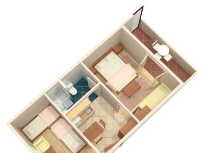 Apartment Two bedroom apartment with terrace and sea view Podaca, Makarska A-2621-a - Outdoor photo 21