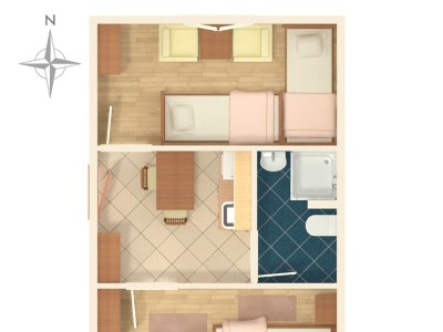 Apartment Two bedroom apartment with terrace and sea view Podaca, Makarska A-2621-a - Outdoor photo 22