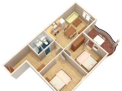 Apartment Two bedroom apartment with balcony and sea view Tučepi, Makarska A-3193-k - Outdoor photo 20