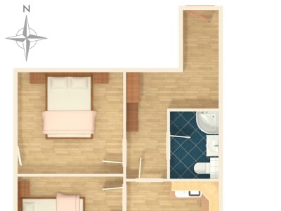 Apartment Two bedroom apartment with balcony and sea view Tučepi, Makarska A-3193-k - Outdoor photo 21