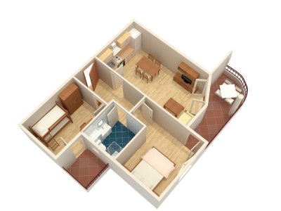 Apartment Two bedroom apartment with balcony and sea view Tučepi, Makarska A-3193-l - Outdoor photo 16