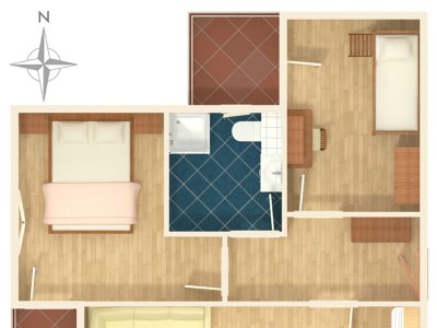 Apartment Two bedroom apartment with balcony and sea view Tučepi, Makarska A-3193-l - Outdoor photo 17