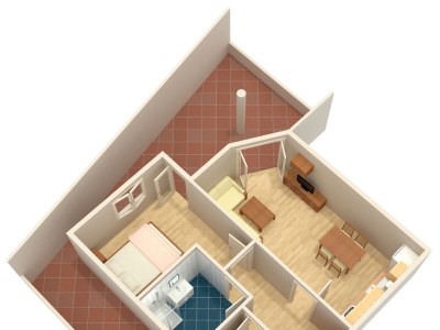 Apartment Two bedroom apartment with terrace Tučepi, Makarska A-3193-n - Outdoor photo 14