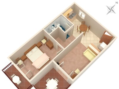 Apartment One bedroom apartment near beach Sućuraj, Hvar A-4029-a - Outdoor photo 21