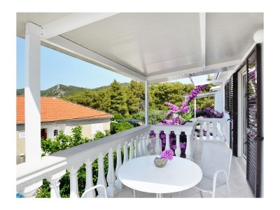 Apartment Two bedroom apartment with terrace and sea view Prižba, Korčula A-149-b - Outdoor photo 22