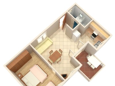 Apartment One bedroom apartment near beach Brodarica, Šibenik A-4194-a - Outdoor photo 35