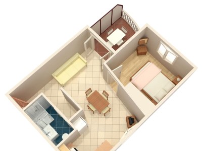 Apartment One bedroom apartment near beach Brodarica, Šibenik A-4194-b - Outdoor photo 38