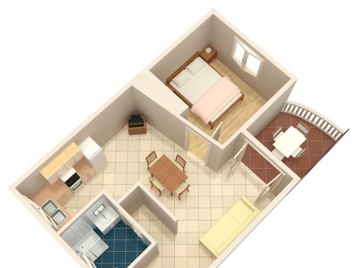 Apartment One bedroom apartment near beach Brodarica, Šibenik A-4194-c - Outdoor photo 37