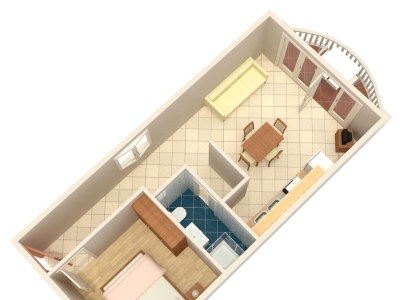 Apartment One bedroom apartment near beach Brodarica, Šibenik A-4194-d - Outdoor photo 39