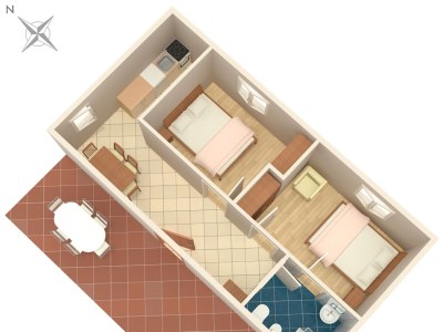 Apartment Two bedroom apartment near beach Veli Rat, Dugi otok A-438-a - Outdoor photo 42