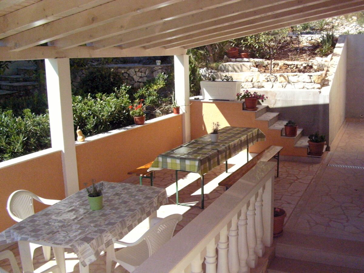 Apartment Two bedroom apartment with balcony and sea view Seget Vranjica, Trogir A-8507-b - Outdoor photo 5