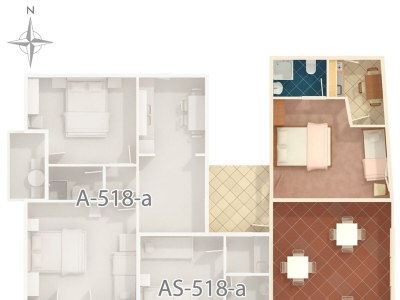 Apartment One bedroom apartment with air-conditioning Podgora, Makarska A-518-b - Outdoor photo 17