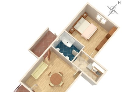 Apartment One bedroom apartment with terrace and sea view Orebić, Pelješac A-10436-b - Outdoor photo 20