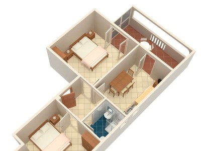 Apartment Two bedroom apartment with terrace and sea view Mandre, Pag A-523-d - Outdoor photo 25