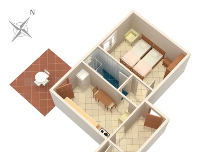 Apartment Two bedroom apartment with terrace Zaglav, Dugi otok A-878-a - Outdoor photo 32