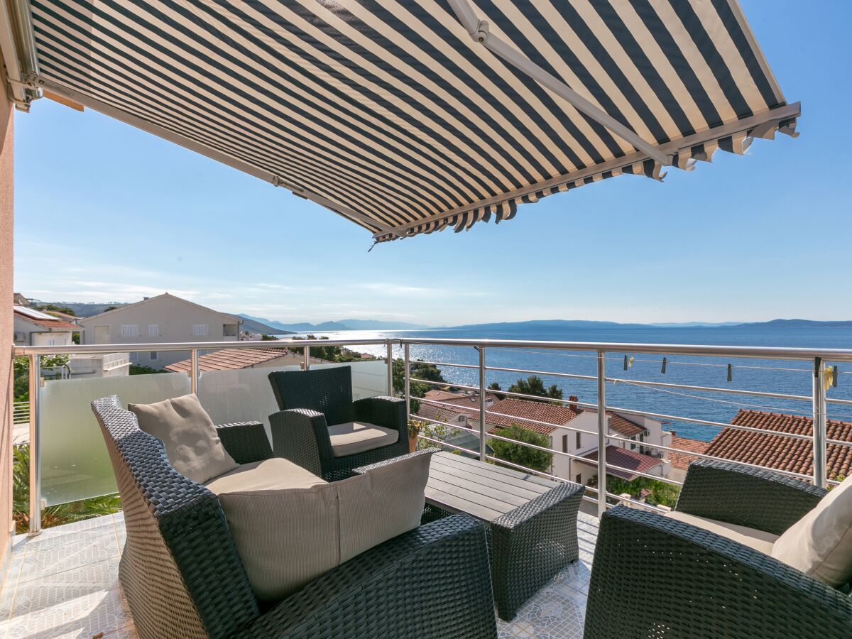 Apartment One bedroom apartment with terrace and sea view Rastići, Čiovo A-4293-a