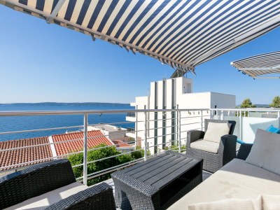 Apartment One bedroom apartment with terrace and sea view Rastići, Čiovo A-4293-a - Outdoor photo 28